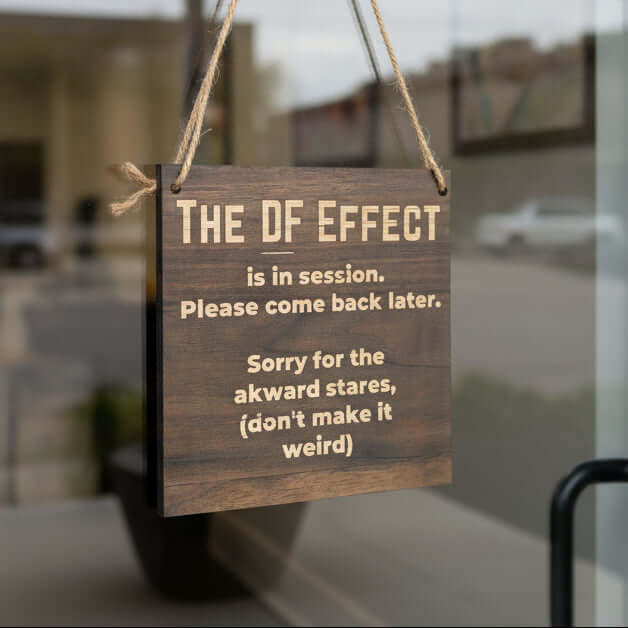 Personalized Business Policy Sign Custom Wood Engraved Sign
