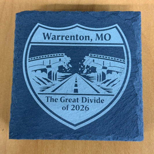 Warrenton Bridge Slate Coaster Collection