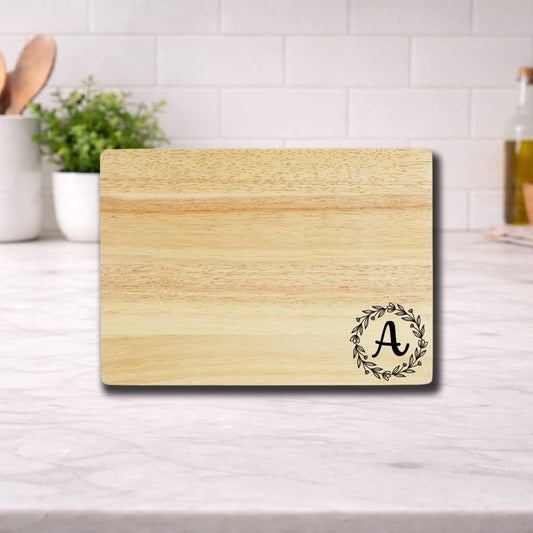 Engraved Monogram Cutting Board
