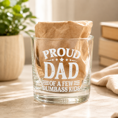 Father's Day Whiskey Glass