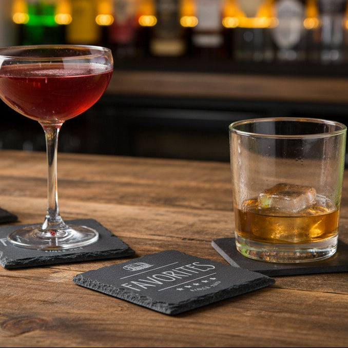 Personalized Slate Coasters