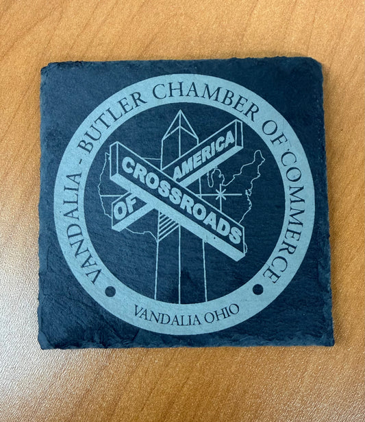 Personalized Slate Coasters - 4 pack