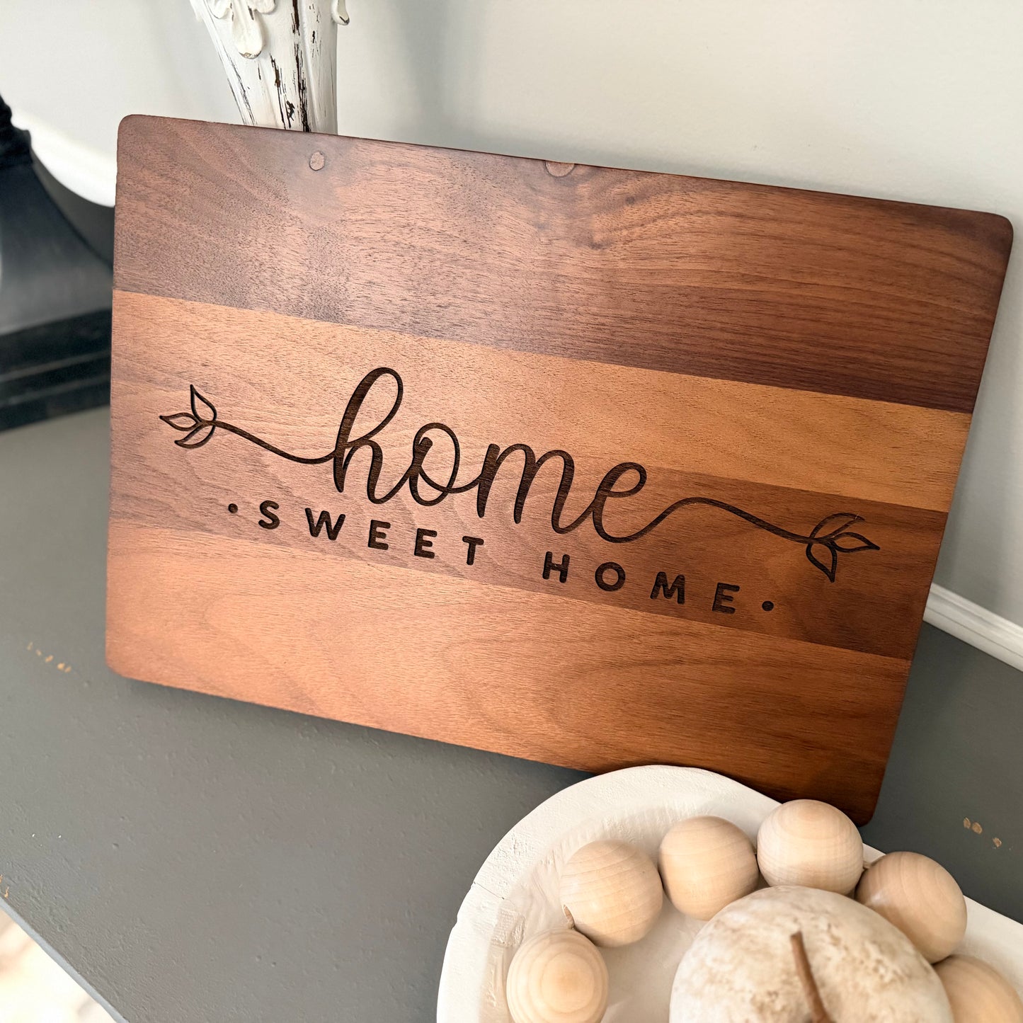 Engraved Cutting Board – “Home Sweet Home”