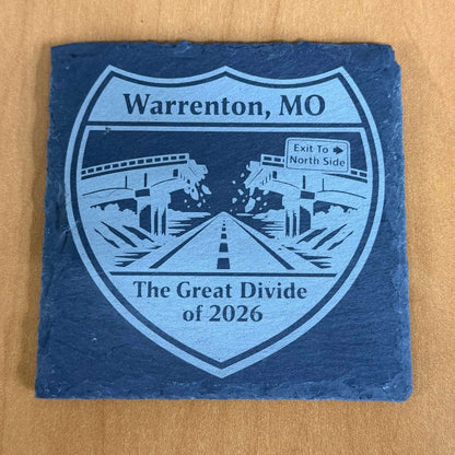 Warrenton Bridge Slate Coaster Collection