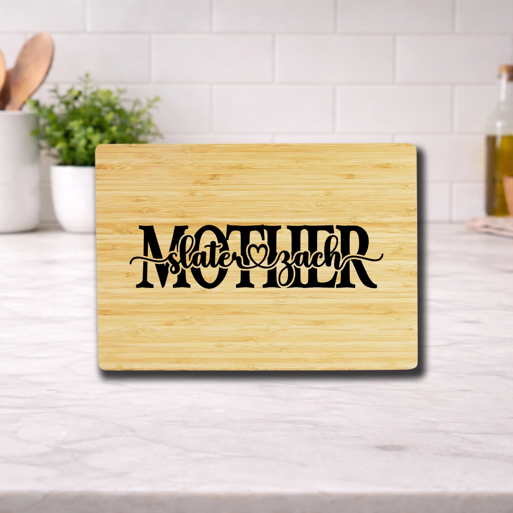 Personalized Mother’s Day Cutting Board