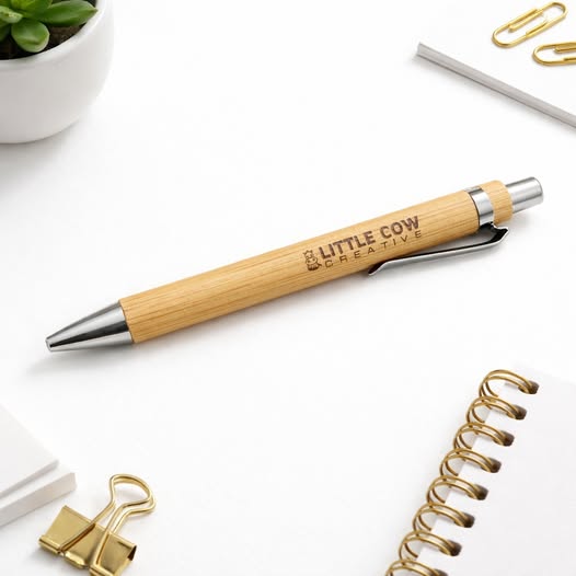Custom Engraved Bamboo Pens